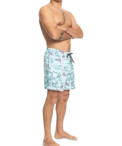 Cheapest ⭐ Quiksilver Mix Volley Swimshort In Blue ⌛ -Maddox Shop unnamed file 1846