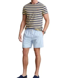 Deals ✔️ Polo Ralph Lauren 5.75-Inch Traveler Classic Swim Trunk In Blue ❤️ -Maddox Shop unnamed file 1869