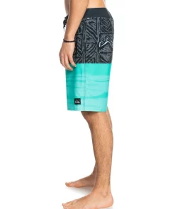 Discount 😉 Quiksilver Surfsilk Five-0 19" Boardshorts In Green ❤️ -Maddox Shop unnamed file 1873