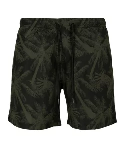 Coupon 🛒 Urban Classics Palm Pattern Swim Shorts In Olive ⭐ -Maddox Shop unnamed file 1922