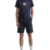 Discount 💯 Gant Relaxed Twill Shorts In Marine 🥰 -Maddox Shop unnamed file 245