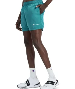 Best reviews of 😍 Champion Script Swim Short In Teal 🧨 -Maddox Shop unnamed file 265