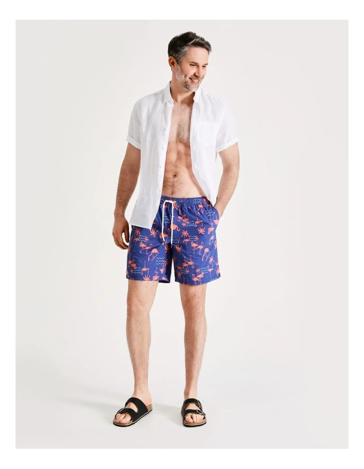 Flash Sale 𧨠Reserve Swim Flamingo Beach Swimshort In Navy π 3 Flash Sale 𧨠Reserve Swim Flamingo Beach Swimshort In Navy π