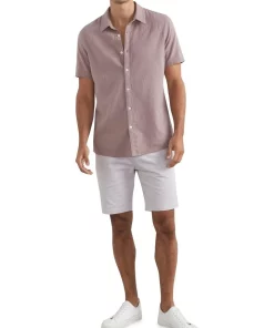 New 😀 French Connection Slim Chino Short In Lilac 💯 -Maddox Shop unnamed file 31