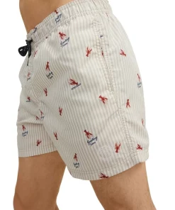 Outlet 😀 Jack & Jones Crete Swim Shorts In Peyote 😀 -Maddox Shop unnamed file 311