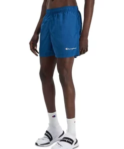 Best Pirce 🎉 Champion Script Swim Short In Blue 🎉 -Maddox Shop unnamed file 315