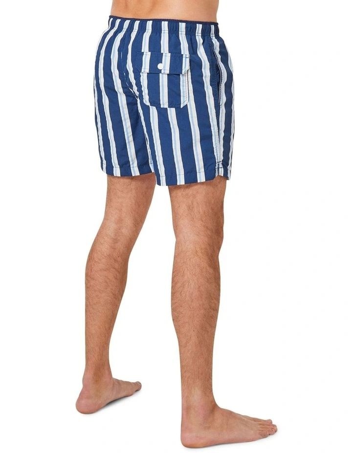 Promo π Blazer Harry Multi Stripe Swim Short In Navy/White π 4 Promo π Blazer Harry Multi Stripe Swim Short In Navy/White π - Image 2