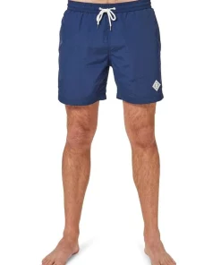Cheap 🥰 Blazer Sean Solid Swim Short In Navy ✔️