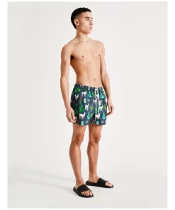 Brand new ❤️ Kenji Swim Prickly Llama Swim Short In Navy 👍 -Maddox Shop unnamed file 417