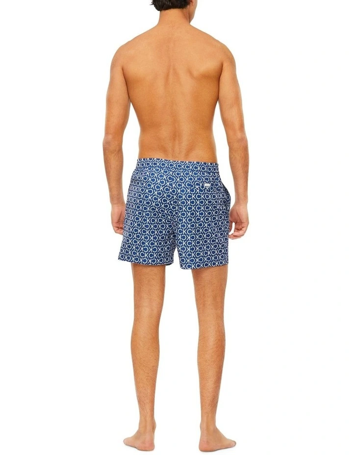 Best Pirce π Calvin Klein Core Solids Iconic Logo Medium Swimshort In Blue/White π 5 Best Pirce π Calvin Klein Core Solids Iconic Logo Medium Swimshort In Blue/White π - Image 3