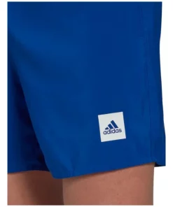 Outlet 🥰 Adidas Short Length Solid Swim Shorts In Blue 🧨 -Maddox Shop unnamed file 464