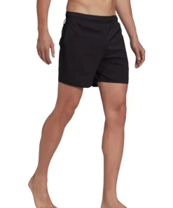 Budget 🛒 Adidas Short Length Solid Swim Shorts In Black 🥰 -Maddox Shop unnamed file 468
