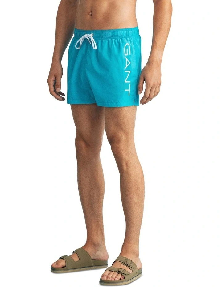 Flash Sale π₯° Gant Lightweight Logo Swim Short In Turquoise Lagoon β¨ 4 Flash Sale π₯° Gant Lightweight Logo Swim Short In Turquoise Lagoon β¨ - Image 2