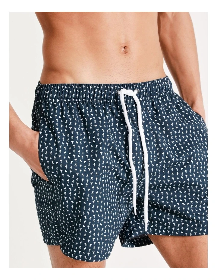 Cheap π Kenji Swim Flocking Flamingos Swim Short In Blue π 7 Cheap π Kenji Swim Flocking Flamingos Swim Short In Blue π - Image 5