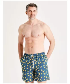 Best Pirce ❤️ Reserve Swim Pineapples Swim Short In Blue 😍