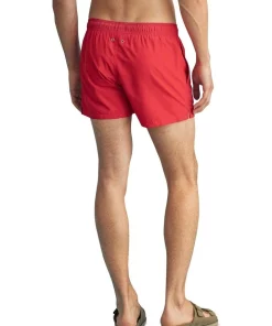 Best deal ⭐ Gant Lightweight Logo Swim Short In Bright Red 👏 -Maddox Shop unnamed file 604
