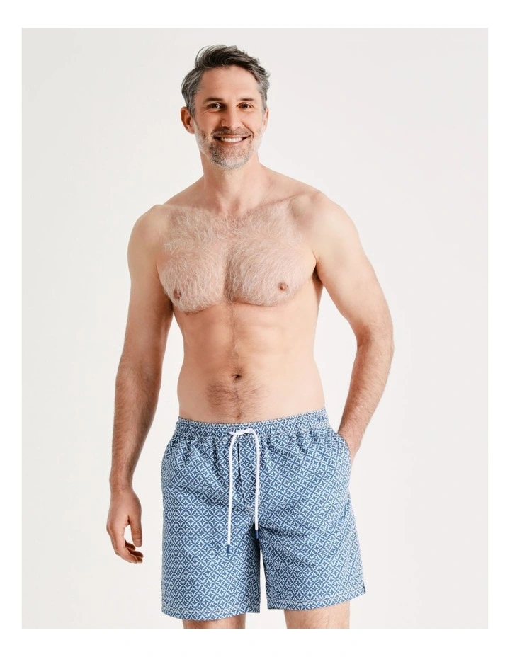 Deals π Reserve Swim Geo Swimshort In Blue β 5 Deals π Reserve Swim Geo Swimshort In Blue β - Image 3