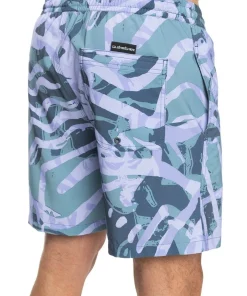 Promo 🧨 Quiksilver Volley 17" Boardshort In Majolica Blue ⭐ -Maddox Shop unnamed file 668