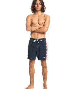 Hot Sale 🎉 Quiksilver Original Arch 17 Inch Swim Shorts Navy Blazer ✔️ -Maddox Shop unnamed file 682