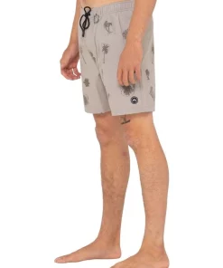 Best Sale 🥰 Rusty Smoke House Elastic Boardshort In Natural 🛒 -Maddox Shop unnamed file 685