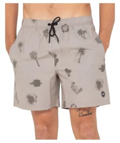 Best Sale 🥰 Rusty Smoke House Elastic Boardshort In Natural 🛒 -Maddox Shop unnamed file 686