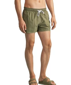 Buy ✔️ Gant Lightweight Logo Swim Short In Utility Green 🎁