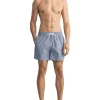 Budget 😉 Gant Seersucker Swim Short In Marine 🎁 -Maddox Shop unnamed file 728