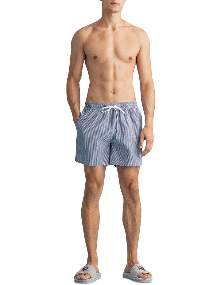 Budget π Gant Seersucker Swim Short In Marine π 3 Budget π Gant Seersucker Swim Short In Marine π