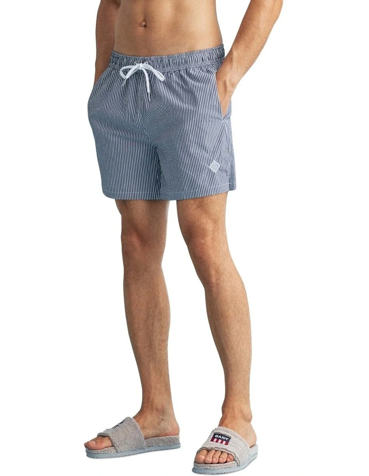 Budget π Gant Seersucker Swim Short In Marine π 4 Budget π Gant Seersucker Swim Short In Marine π - Image 2