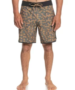 Best Sale 👏 Quiksilver Hempstretch Scallop 18" Boardshort In Tarmac 🧨