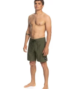 Brand new 🔔 Quiksilver Baja Beachshort 18" Boardshort In Grape Leaf 🎁 -Maddox Shop unnamed file 746