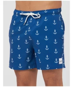 Budget ⌛ Eubi Signature Swim Shorts In Navy 💯