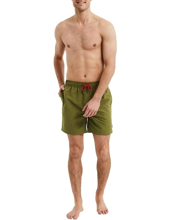 Flash Sale ✔️ Coast Clothing Co Essential Boardshorts In Olive ⭐ 3 Flash Sale ✔️ Coast Clothing Co Essential Boardshorts In Olive ⭐