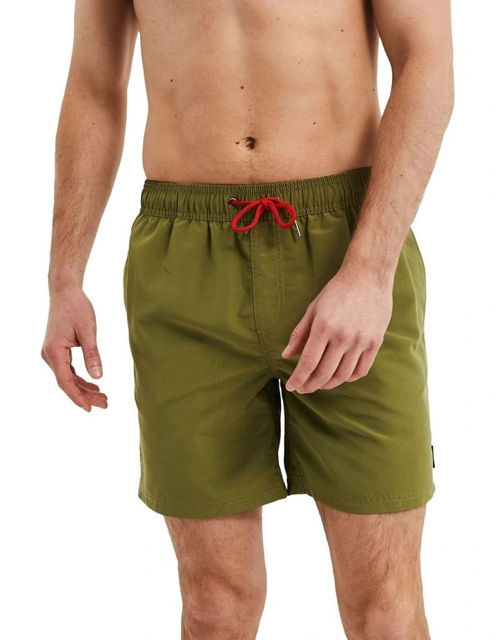 Flash Sale ✔️ Coast Clothing Co Essential Boardshorts In Olive ⭐ 5 Flash Sale ✔️ Coast Clothing Co Essential Boardshorts In Olive ⭐ - Image 3