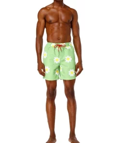 Promo 🧨 Coast Clothing Co Classic Boardshorts In Daisy Lime 🧨