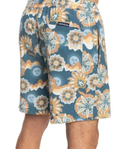 Discount 👍 Quiksilver Volley 17" Boardshort In Insignia Blue 🎁 -Maddox Shop unnamed file 819