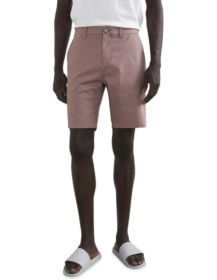 Discount ✨ French Connection Slim Chino Short In Rose ✔️ 3 Discount ✨ French Connection Slim Chino Short In Rose ✔️