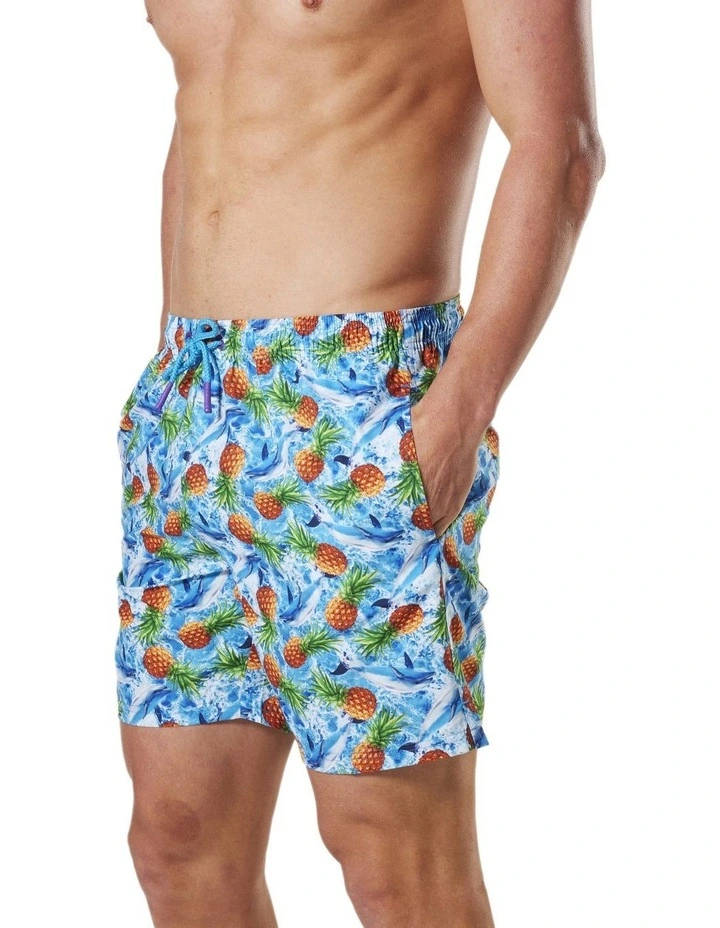 Wholesale ๐ Mitch Dowd Men's Pineapples Repreve Swimshort In Blue ๐ 5 Wholesale ๐ Mitch Dowd Men's Pineapples Repreve Swimshort In Blue ๐ - Image 3