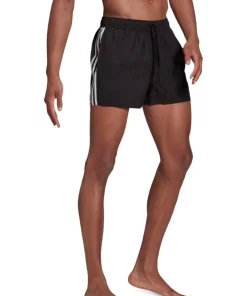 Buy 🔔 Adidas Classic 3-Stripes Swim Shorts In Black 🔔 -Maddox Shop unnamed file 876
