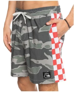 Cheap ⌛ Quiksilver Original Arch 17" Swim Shorts In Multi 🥰 -Maddox Shop unnamed file 916