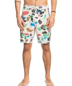 Best Sale 👏 Quiksilver Original Arch Blank Canvas 18" Boardshorts In Birch 🔥