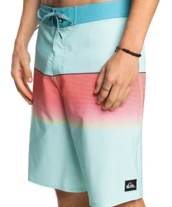 Cheap ⌛ Quiksilver Surfsilk Slab 21" Boardshorts In Iced Aqua ✨ -Maddox Shop unnamed file 938