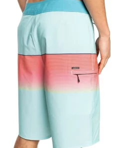 Cheap ⌛ Quiksilver Surfsilk Slab 21" Boardshorts In Iced Aqua ✨ -Maddox Shop unnamed file 939