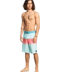 Cheap ⌛ Quiksilver Surfsilk Slab 21" Boardshorts In Iced Aqua ✨ -Maddox Shop unnamed file 940