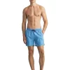 Deals 🎉 Gant Basic Swim Shorts Classic Fit In Blue ⌛ -Maddox Shop unnamed file 945